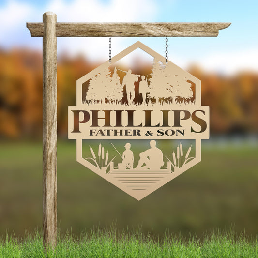 Custom Family Hunting Sign - Your wording