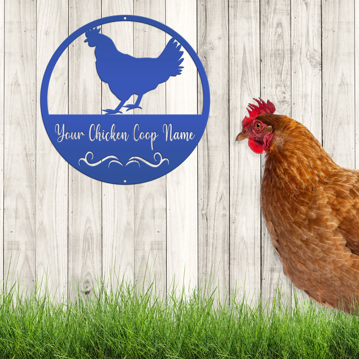 Your Custom Chicken Coop Sign - Your Own Wording