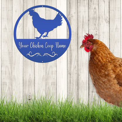 Your Custom Chicken Coop Sign - Your Own Wording