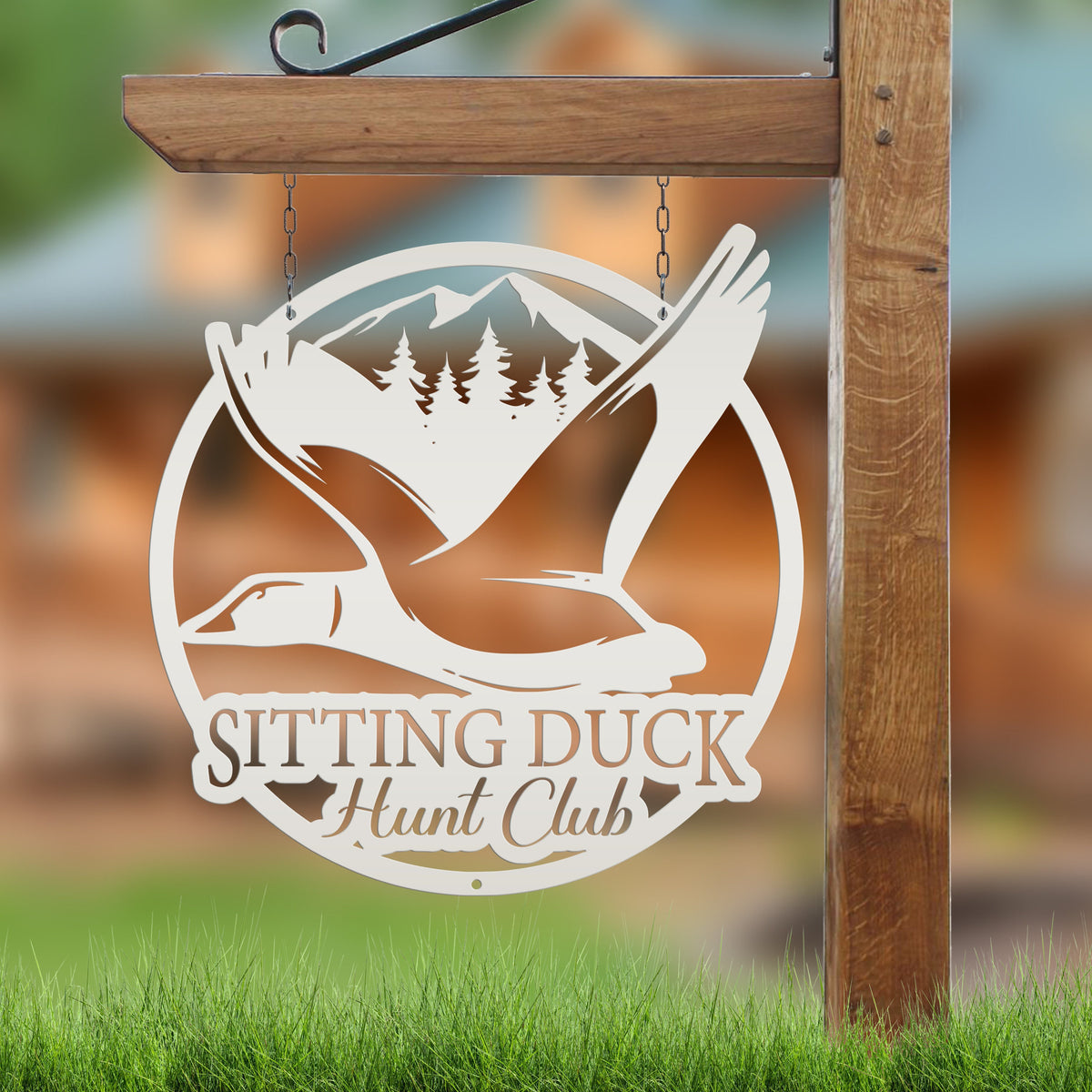 Personalized Duck Hunt Club Metal Sign - Duck Hunting