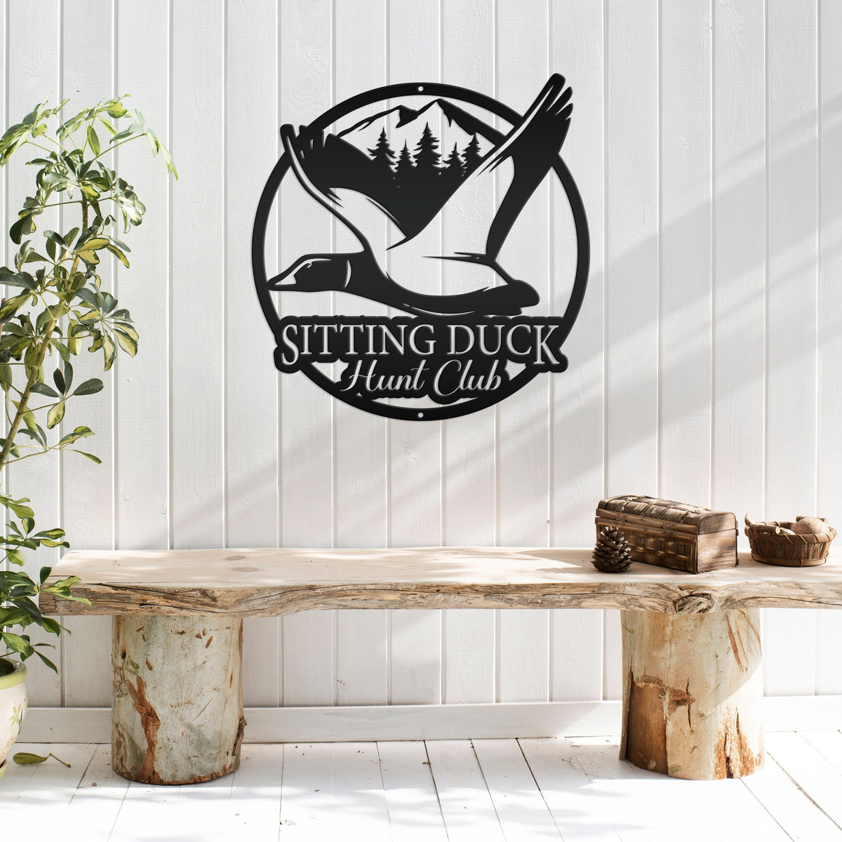 Personalized Duck Hunt Club Metal Sign - Duck Hunting