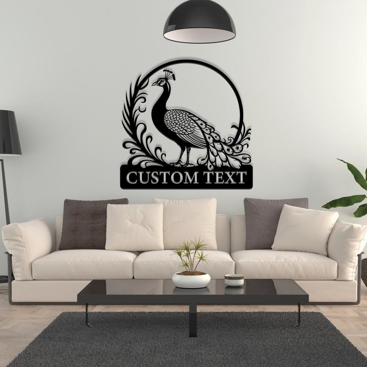 Personalized Peacock Metal Wall Art, Custom Peacock Name Sign Peacock Art, Ideal for Home Decor & Gifts, Peacock Lovers Gifts Peacock Decor
