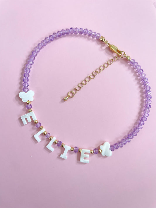 Personalized Name Necklace for Kids, Custom Jewelry Gift for Girls, Toddler Name Necklace, Unique Gift for Daughter and niece