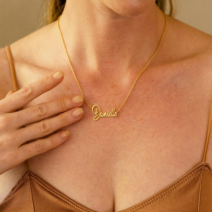 Personalized Name Necklace, Custom Signature Name Necklace, Silver Name Necklace, Perfect Birthday Gift for Her, Christmas Gift for Mom