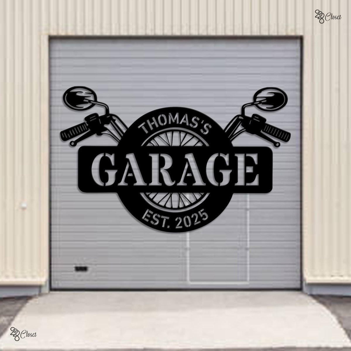 Custom Motorcycle Garage LED Sign, Personalized Biker Wall, Dad Gift, Gift for Motorcycle Lover,Biker Garage Sign,Motorcycle enthusiast gift