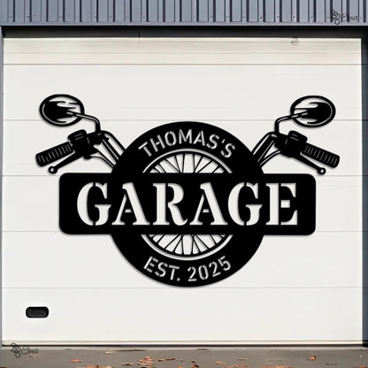 Custom Motorcycle Garage LED Sign, Personalized Biker Wall, Dad Gift, Gift for Motorcycle Lover,Biker Garage Sign,Motorcycle enthusiast gift