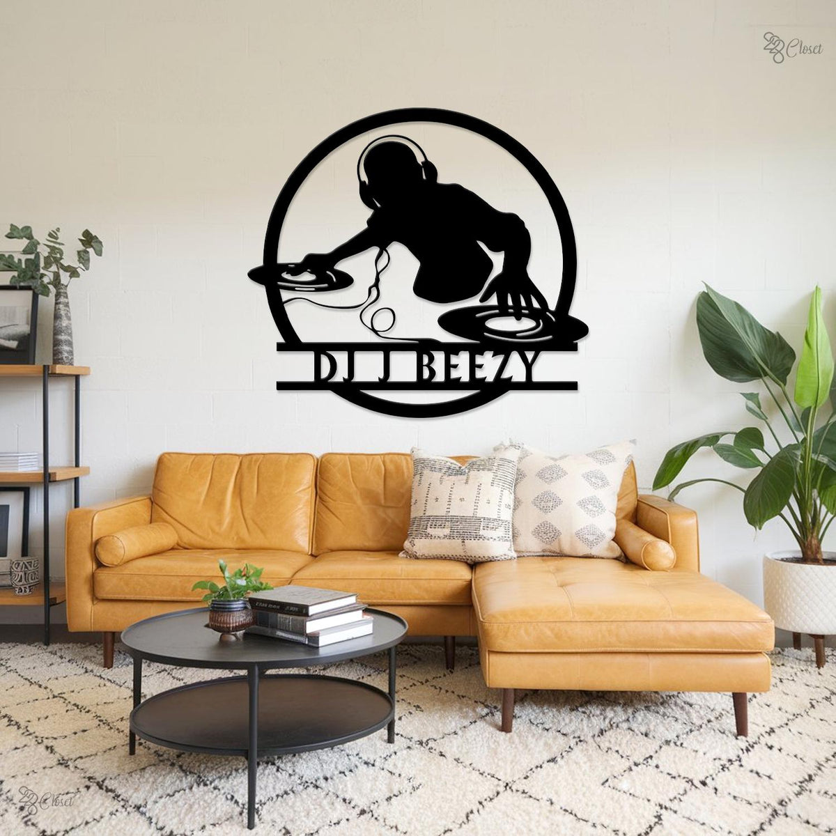 Custom DJ LED Metal Sign, Personalized Music Studio Wall, Music Booth Party Decor, Gift for music, Music Studio LED Sign, Music Lover Gift