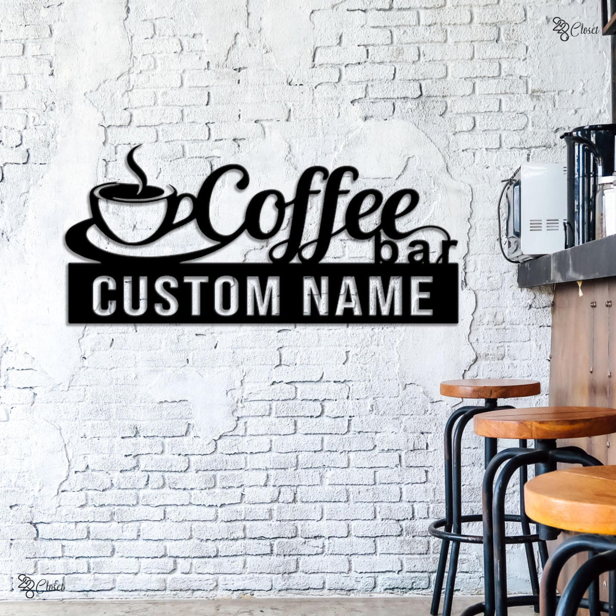Personalized Coffee Bar Neon Sign, Coffee Lover Gift, Gift for barista, Custom Coffee & Wine Bar LED Sign,Barista Decor, Cafe sign,Home Gift