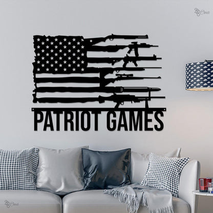 Custom Gun LED Sign,Personalized Rifle Neon Wall Light, Gift for dad, Gun Enthusiast LED Sign, Firearm lover gift, Gift for dad, Garage Sign