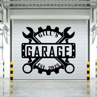 Custom Garage LED Sign, Personalized Workshop Neon Wall, Mechanic Gift, Gift for dad, Garage LED Wall Sign, Workshop Sign,Garage decor light