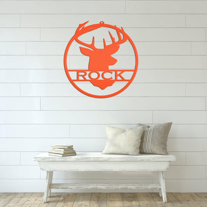 Deer Hunting Sign - Last Name Buck Sign