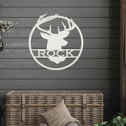 Deer Hunting Sign - Last Name Buck Sign