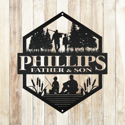 Custom Family Hunting Sign - Your wording