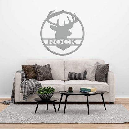 Deer Hunting Sign - Last Name Buck Sign