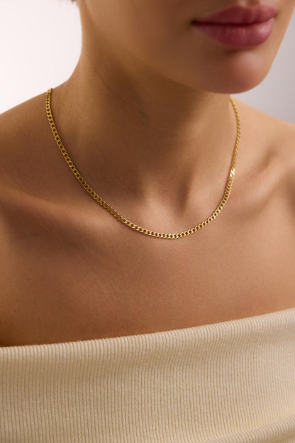 Gold Plated Dainty Chain Necklace, Tiny Chain Collection, Chain Collection, Mothers Day Gift, Chain for Kids, Christmas Gift, Mom Necklace