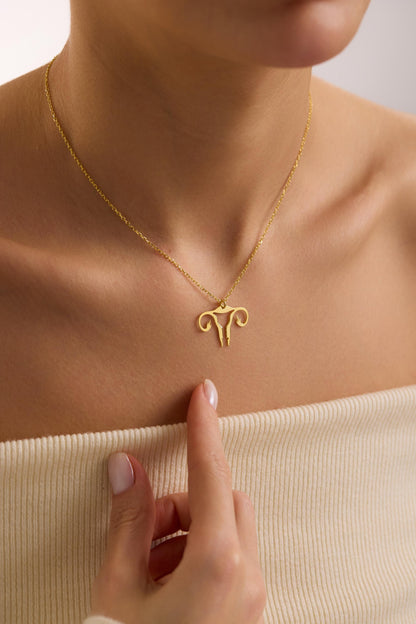 14K Gold Lesbian Necklace, Custom Minimalist Pride Jewelry, Transgender Gift for her, Christmas Gift, Lesbian Gift, Bisexual Necklace