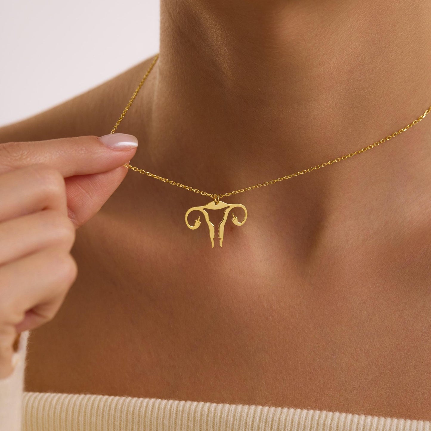 Lesbian Necklace, Custom Minimalist Pride Jewelry, Transgender Gift for her, Christmas Gift, Lesbian Gift, Bisexual Necklace