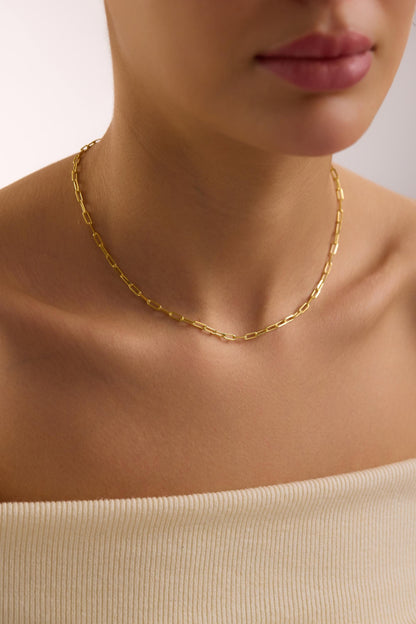 Gold Plated Dainty Chain Necklace, Tiny Chain Collection, Chain Collection, Mothers Day Gift, Chain for Kids, Christmas Gift, Mom Necklace