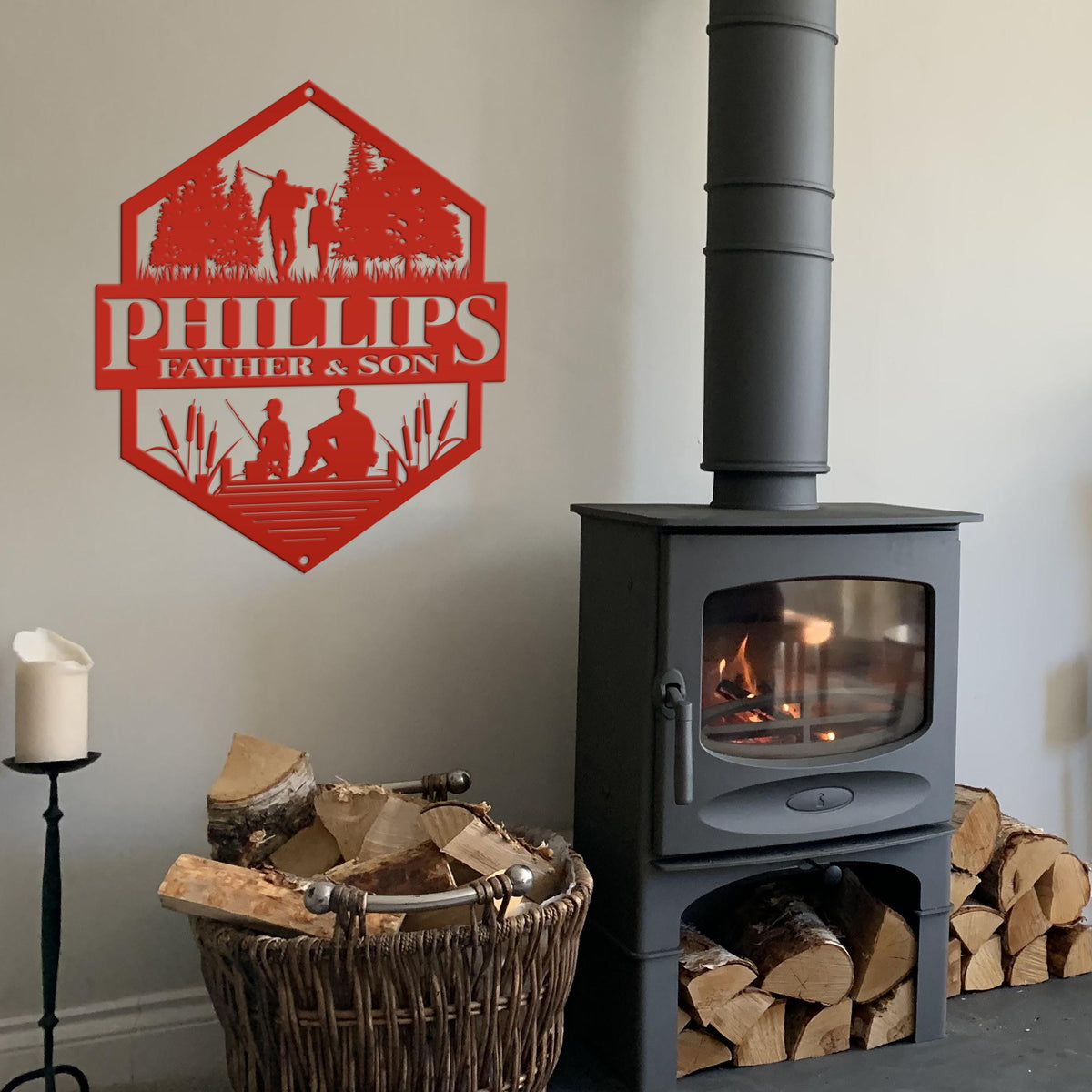 Custom Family Hunting Sign - Your wording