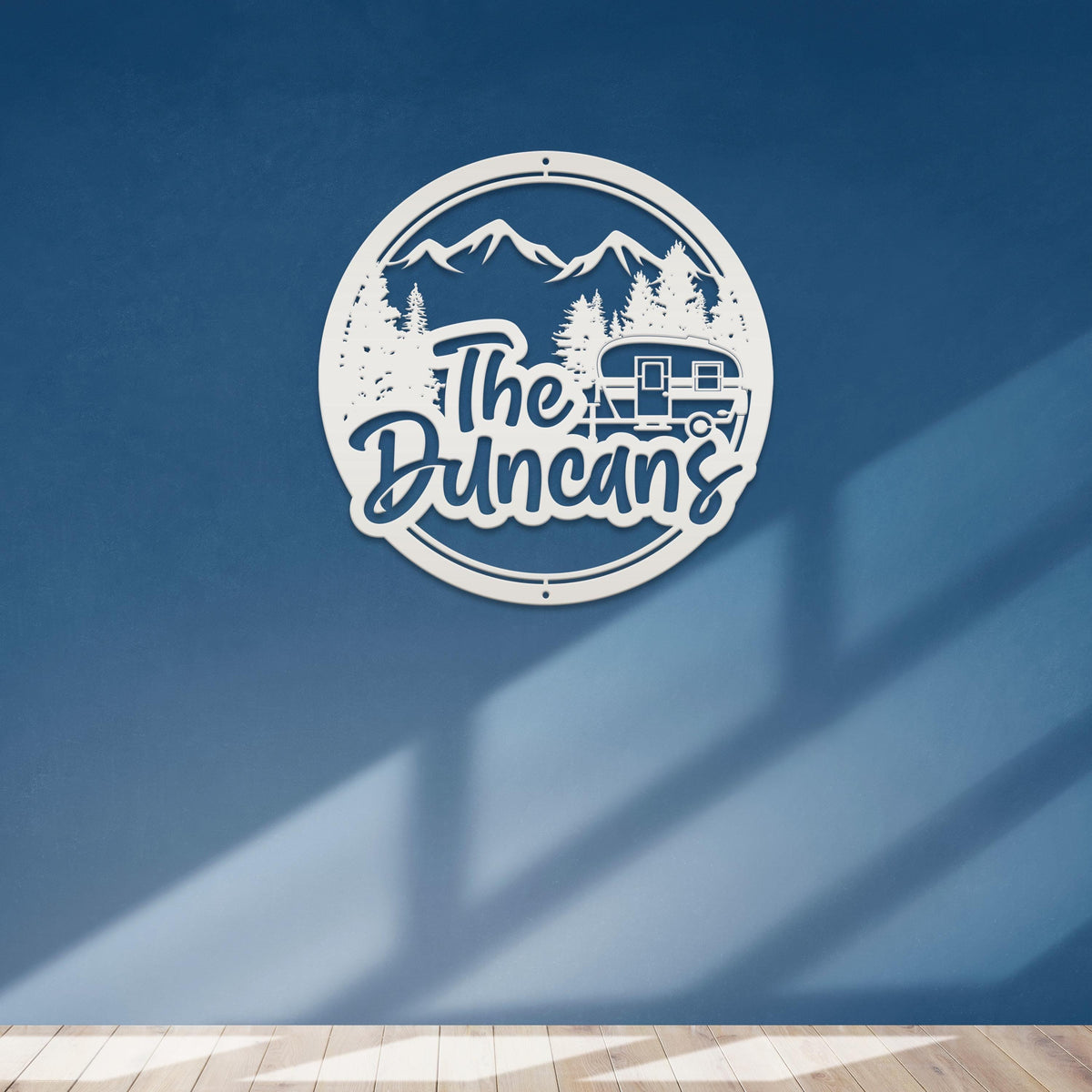 Custom Camper Sign-Family Camping Sign