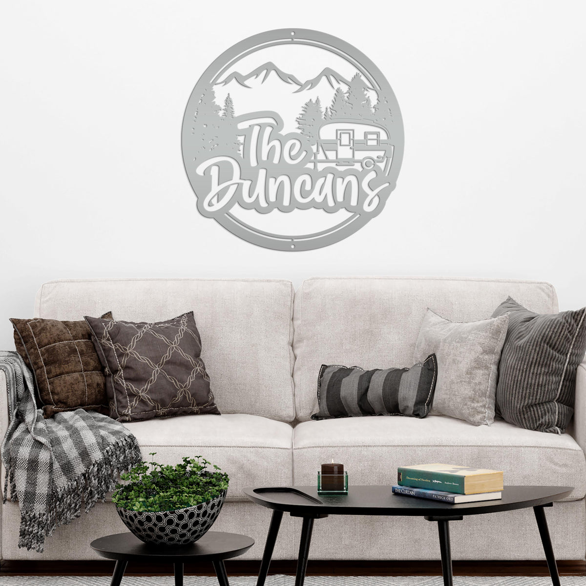 Custom Camper Sign-Family Camping Sign