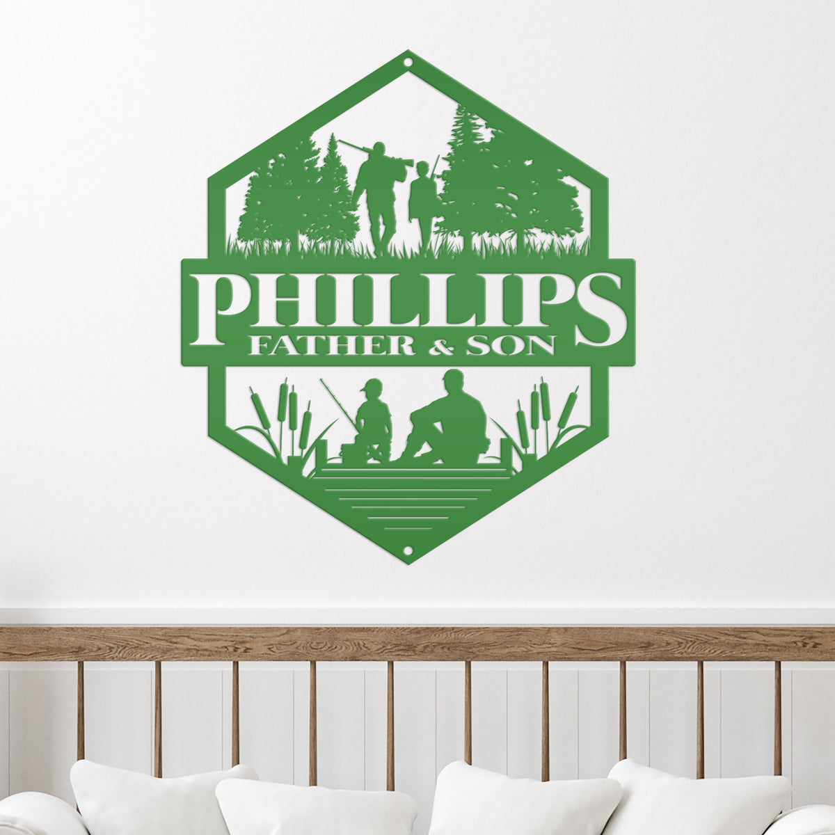 Custom Family Hunting Sign - Your wording