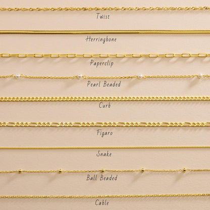 Gold Plated Dainty Chain Necklace, Tiny Chain Collection, Chain Collection, Mothers Day Gift, Chain for Kids, Christmas Gift, Mom Necklace