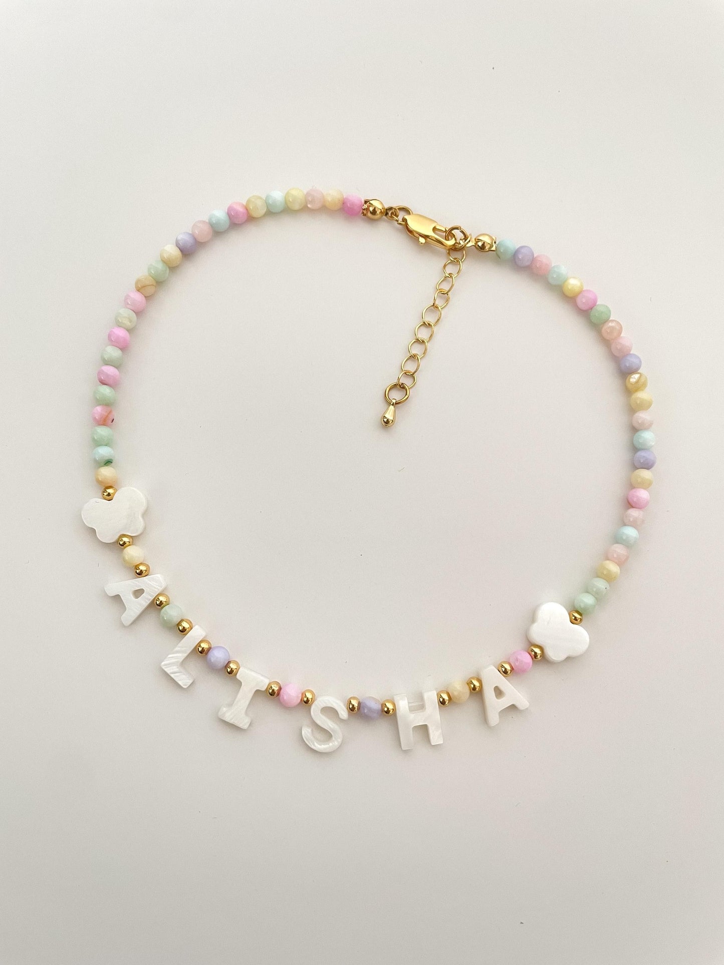 Flower girl name necklace, flower girl gift from bride, flower girl proposal gift, junior bridesmaid necklace, wedding gift for flower girl