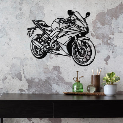 Custom Motorbike Wall Decor LED Lights Convert Your Motorcycle Images to Metal Sign Personalized Motorcycle Shop Garage Sign