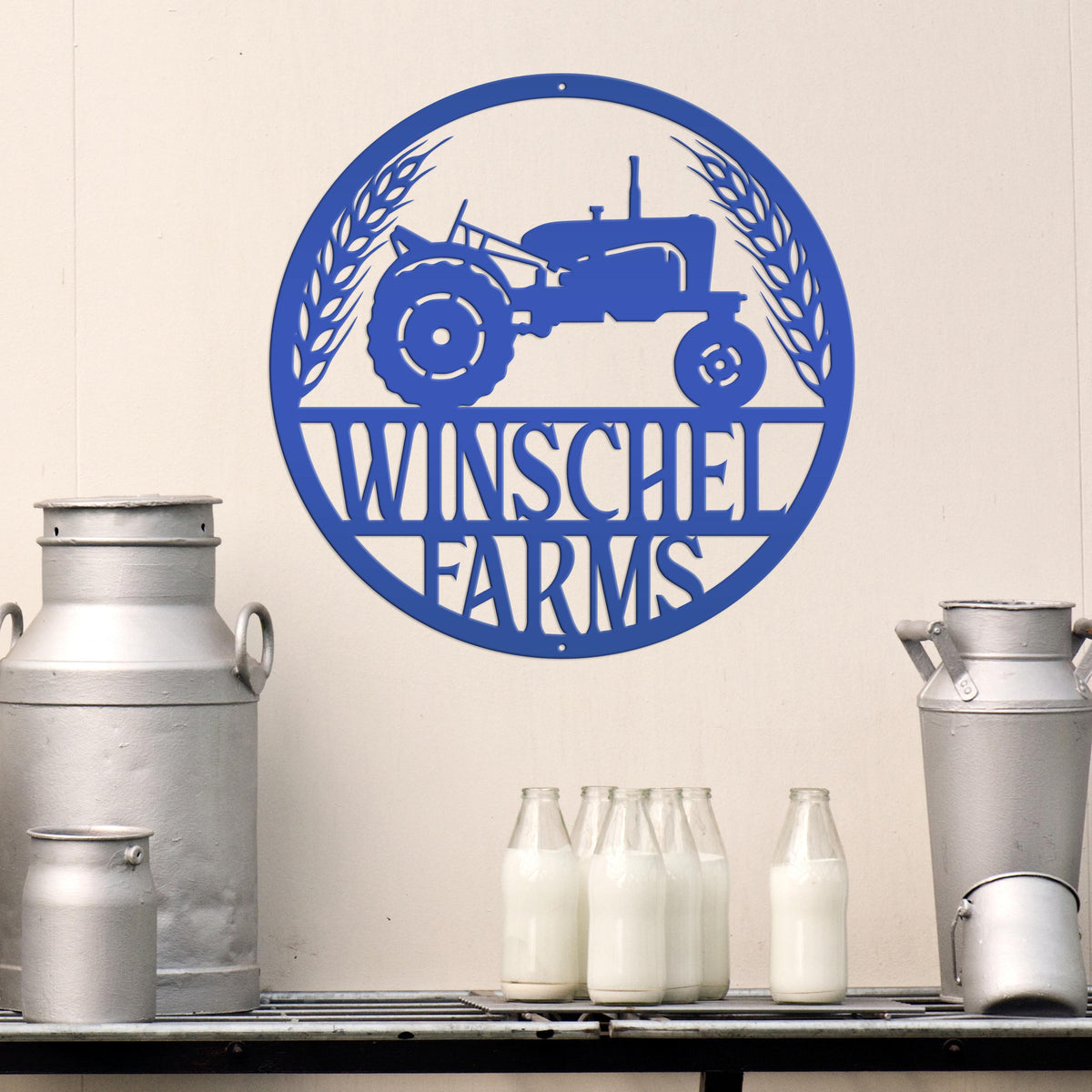 Personalized Tractor & Farm Sign