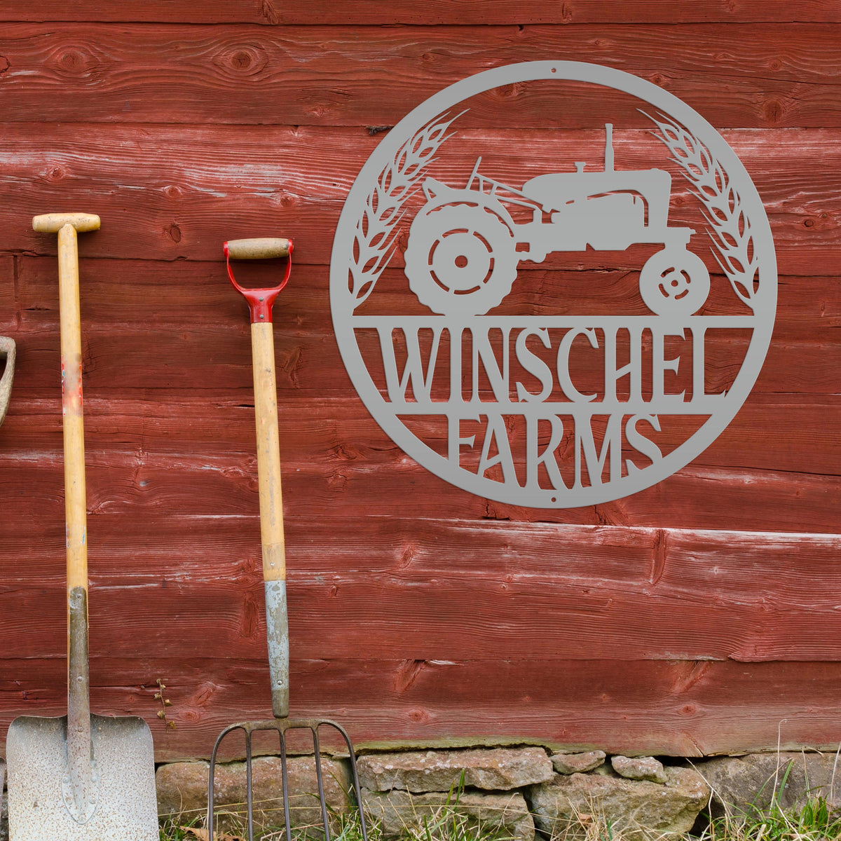 Personalized Tractor & Farm Sign