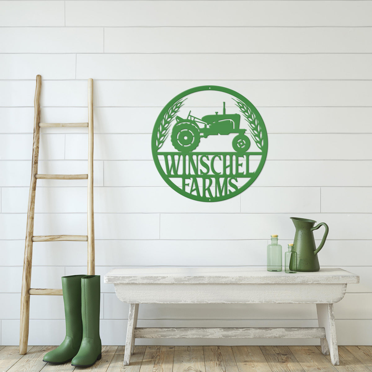 Personalized Tractor & Farm Sign
