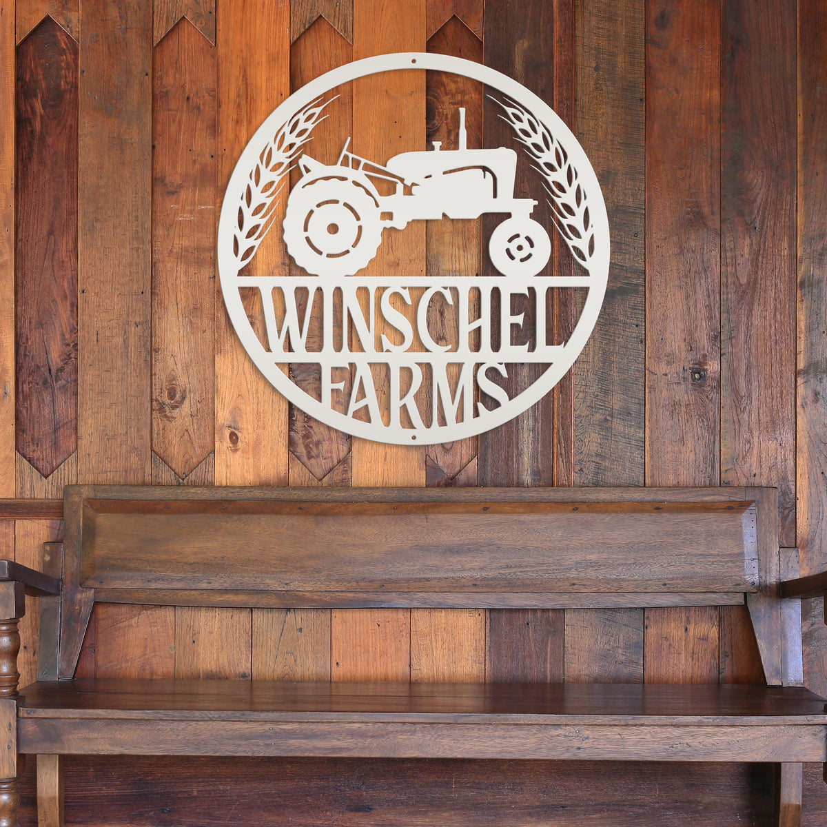 Personalized Tractor & Farm Sign