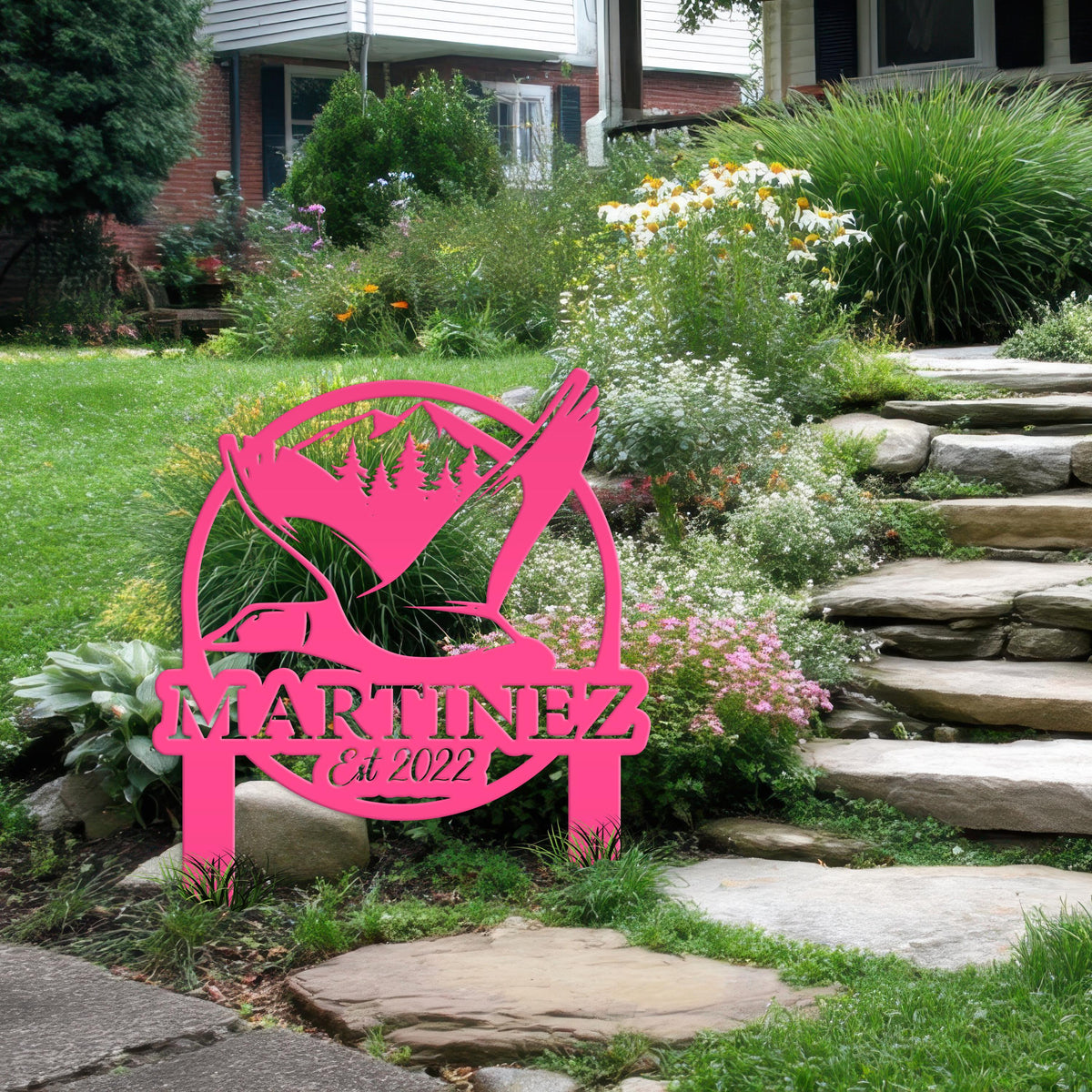 Custom Duck Hunting Metal Lawn Sign - Your name Lawn Sign