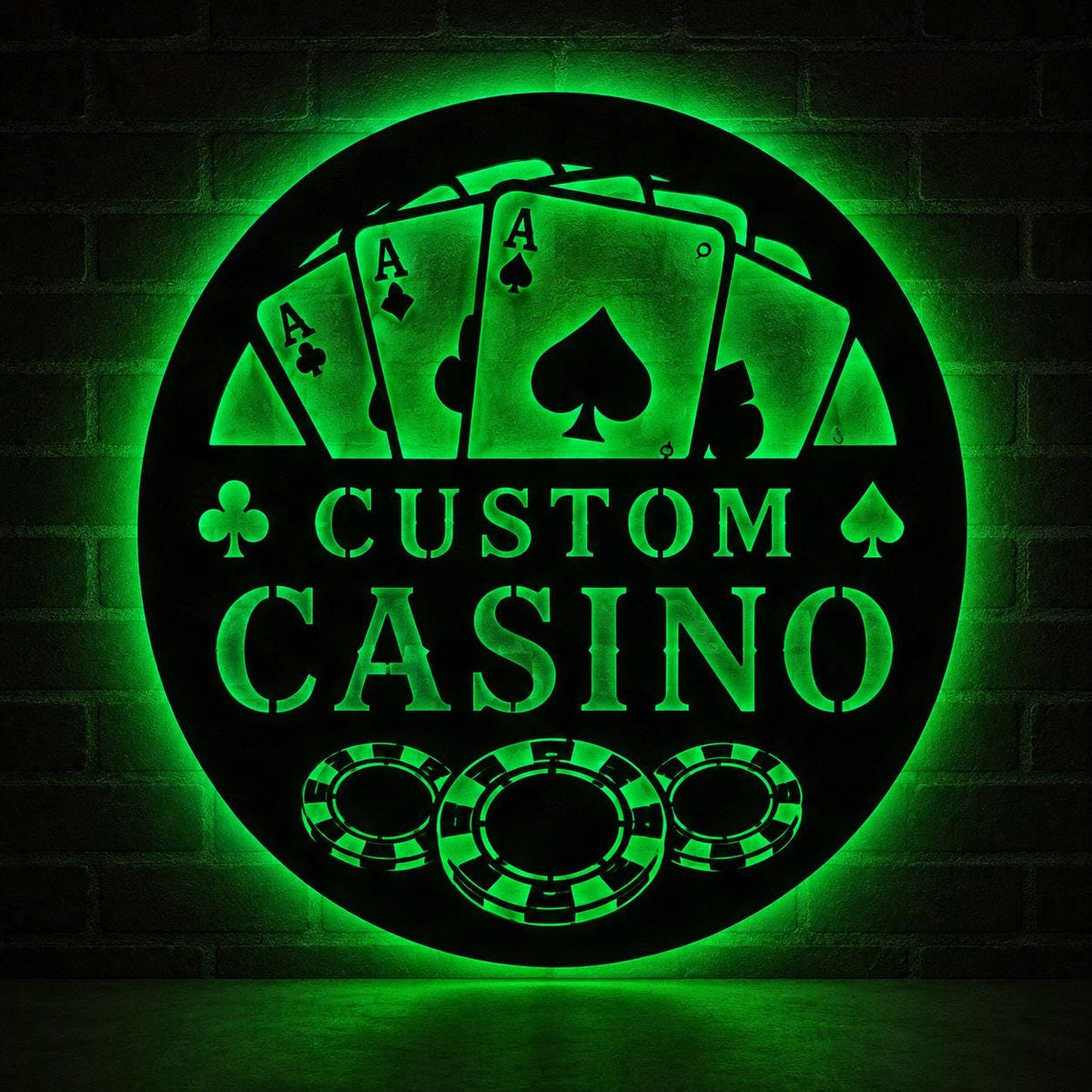 Personalized Metal LED Sign, Custom Wall Decor With Vibrant Glow, Housewarming Gift For Any Room